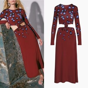 Johanna Ortiz Bold Knots Midi-Dress